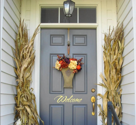 36"  Dried Fall Corn Stalks Bundle Fall Decor Thanksgiving Halloween & Fall - Pre-Order