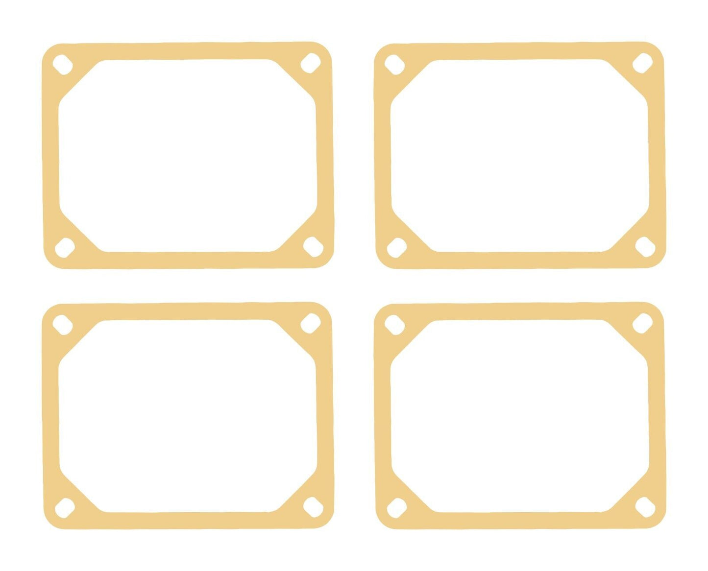 4 Pack Rocker Valve Cover Gasket Fits Briggs and Stratton Replaces 690971, 273486